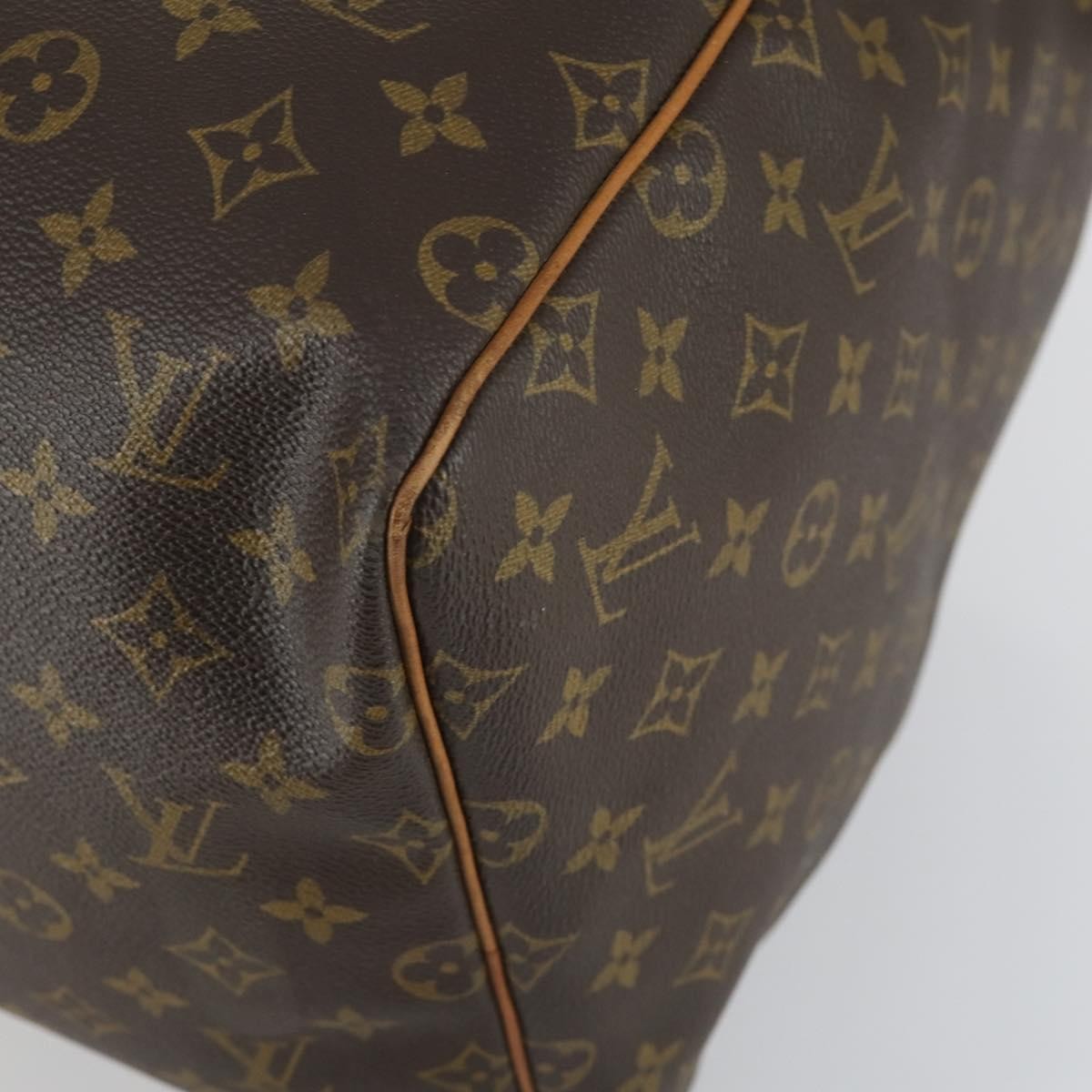 Louis Vuitton Keepall Monogram Canvas Brown Canvas Travel Bag Bag (Pre-Owned)