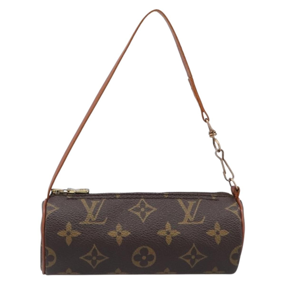 Louis Vuitton Papillon Pochette Monogram Canvas Brown Canvas Clutche & Pouche Bag (Pre-Owned)