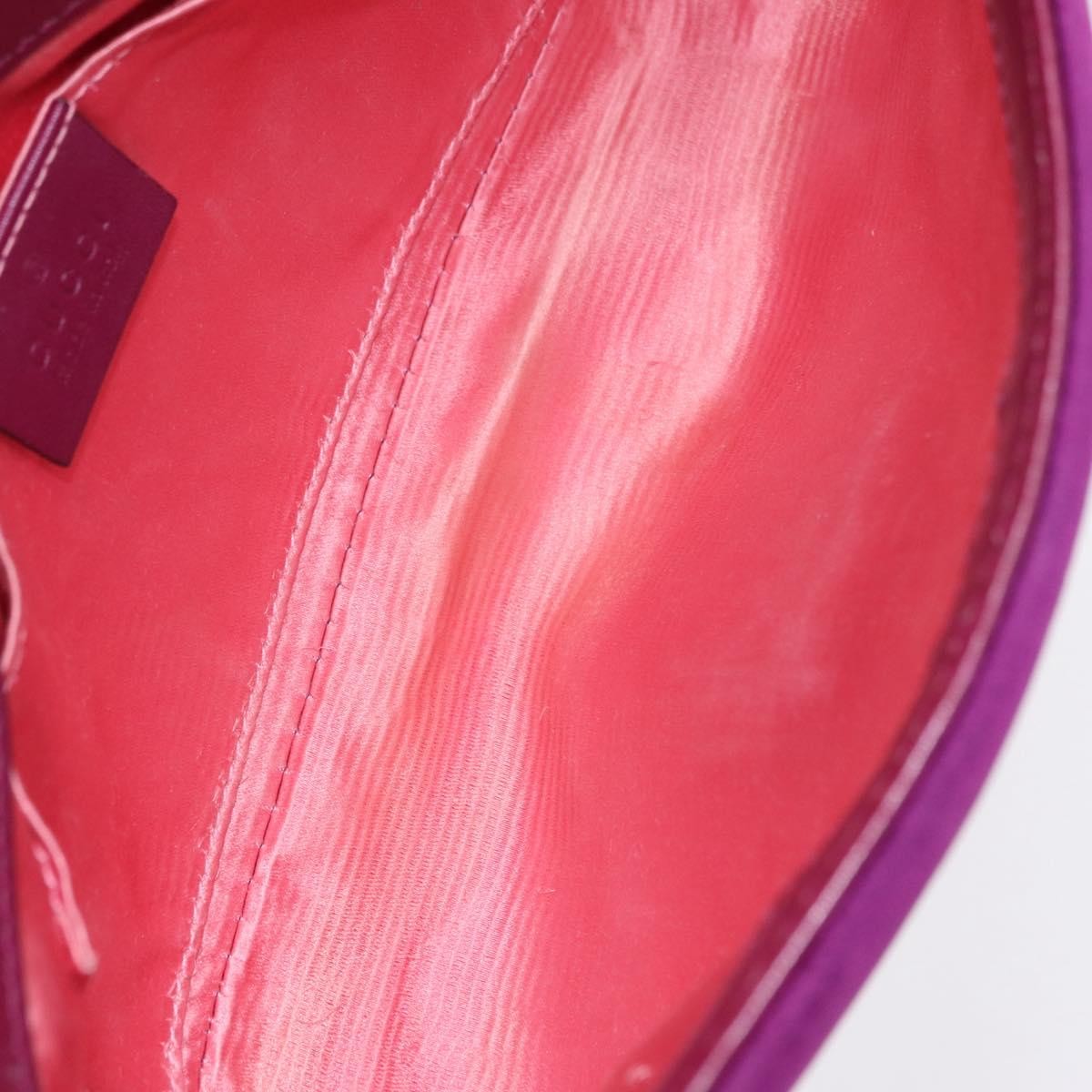 Gucci Gg Marmont Matelassé Velvet Purple Velvet Shoulder Bag Bag (Pre-Owned)