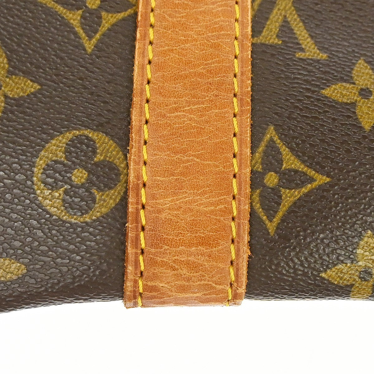 Louis Vuitton Keepall Monogram Canvas Brown Canvas Travel Bag Bag (Pre-Owned)