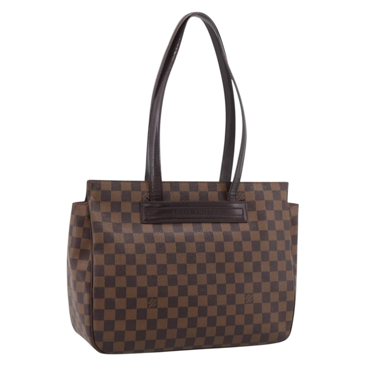 Louis Vuitton Parioli Damier Ebene Brown Canvas Shoulder Bag Bag (Pre-Owned)