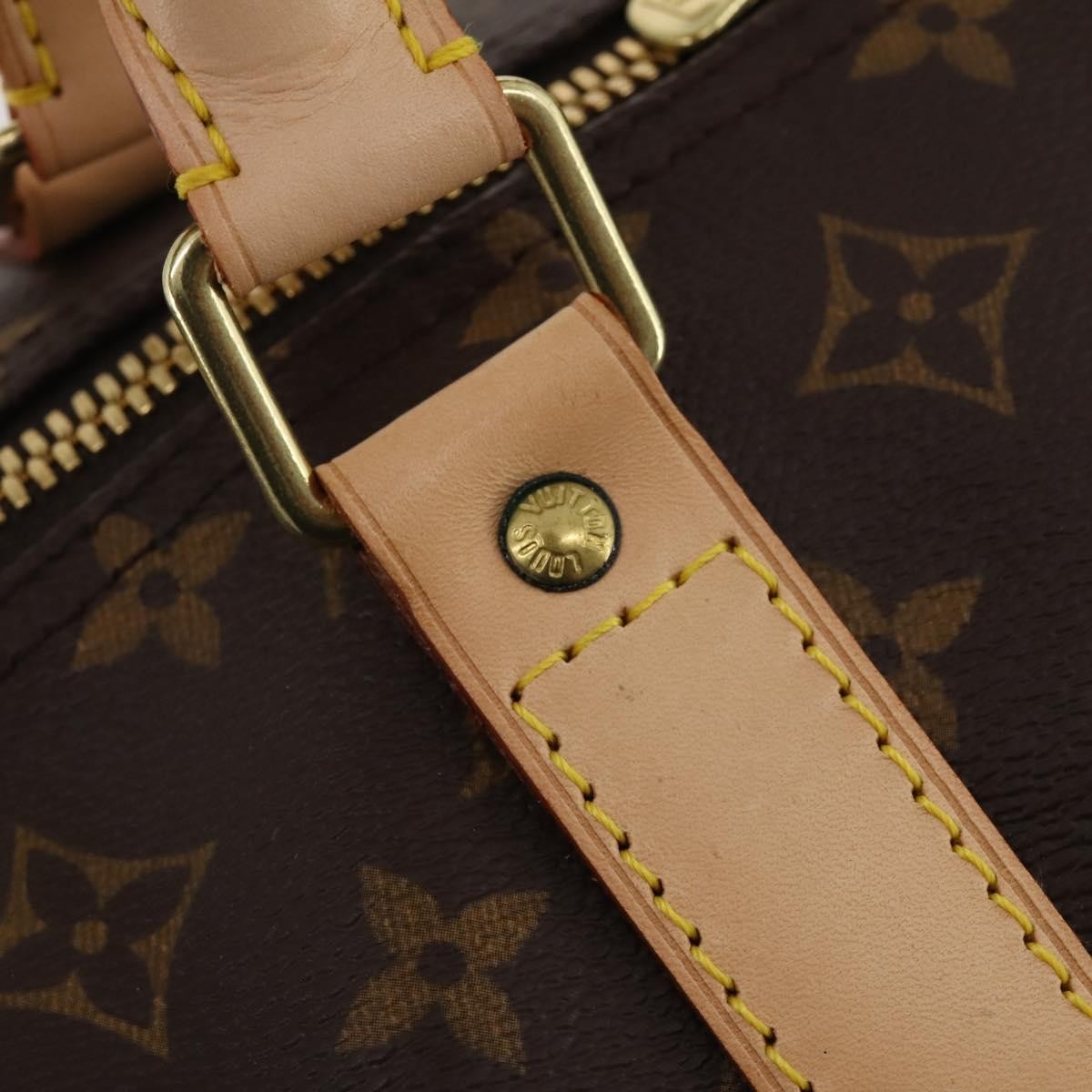 Louis Vuitton Keepall Monogram Canvas Brown Canvas Travel Bag Bag (Pre-Owned)