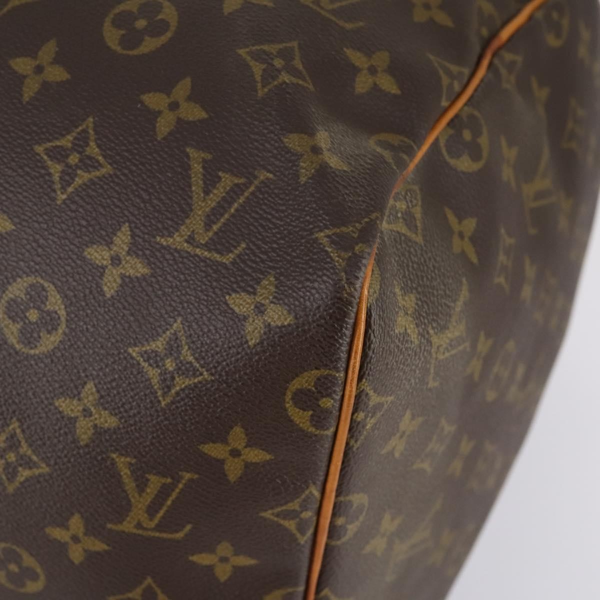Louis Vuitton Keepall Monogram Canvas Brown Canvas Travel Bag Bag (Pre-Owned)