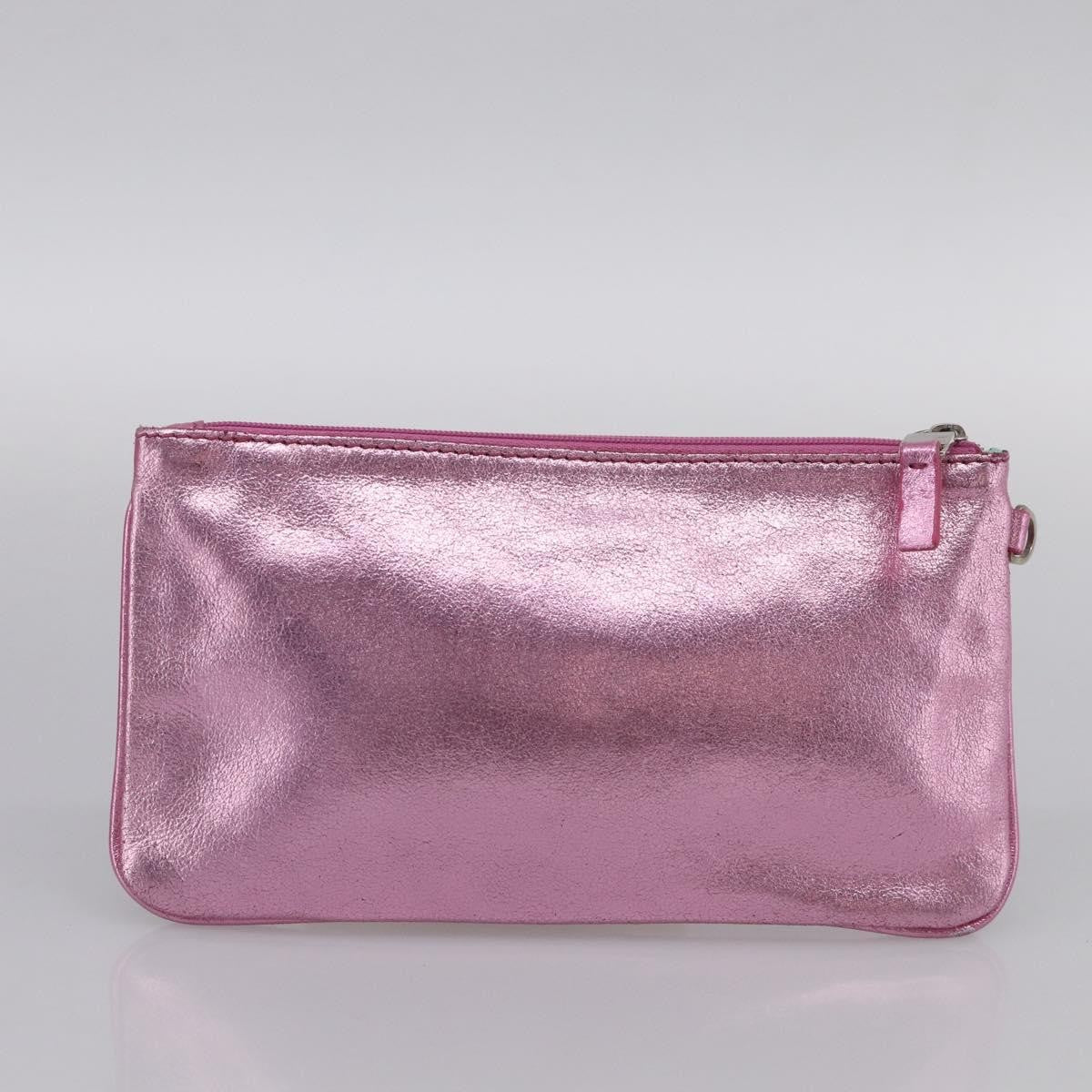 Tiffany & Co. Vintage Leather Pink Stainless_Steel Shoulder Bag Bag (Pre-Owned)