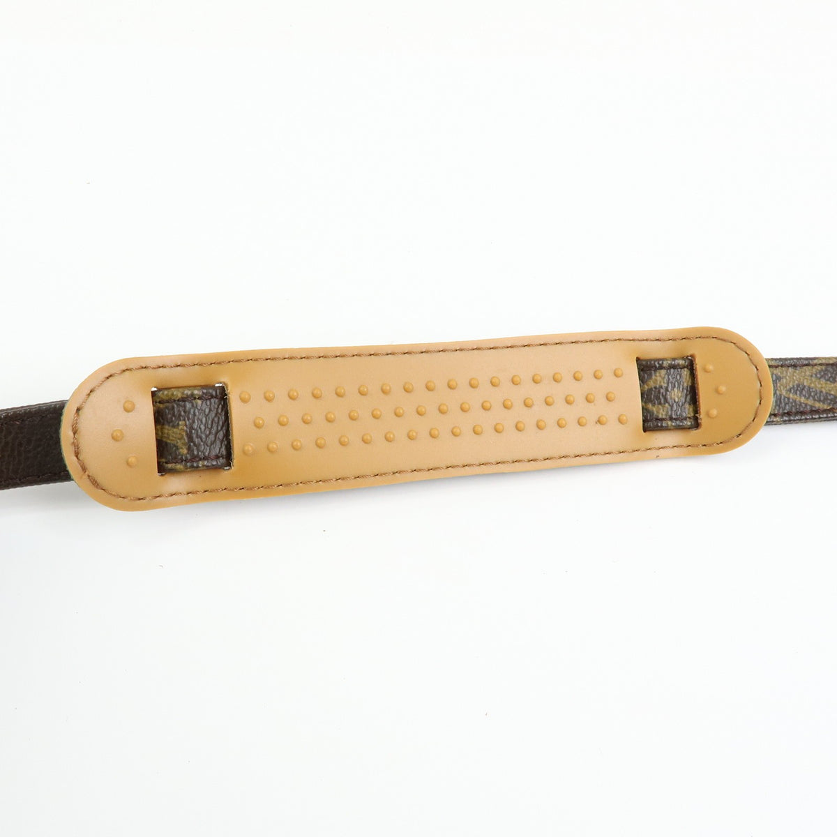 Louis Vuitton Shoulder Strap Monogram Canvas Brown Canvas Straps Accessory (Pre-Owned)