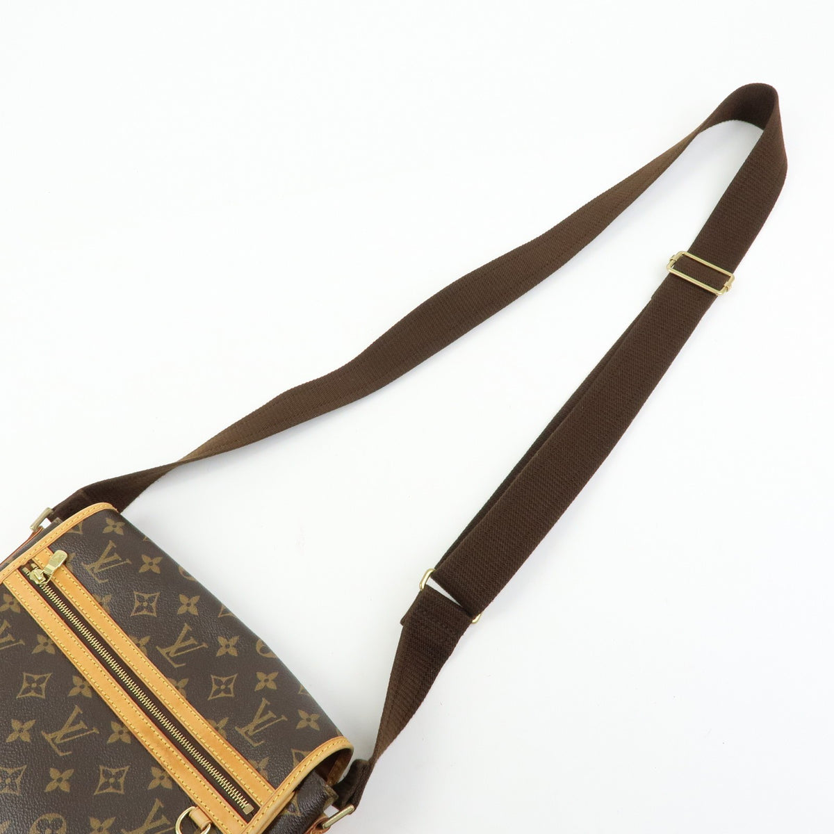 Louis Vuitton Bosphore Messenger Monogram Canvas Brown Canvas Handbag (Pre-Owned)