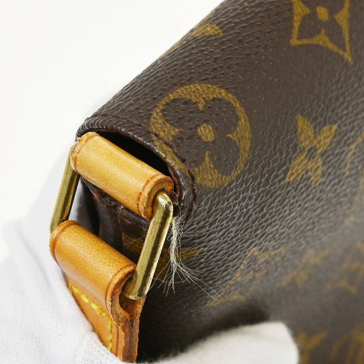 Louis Vuitton Musette Salsa Monogram Canvas Brown Canvas Shoulder Bag Bag (Pre-Owned)