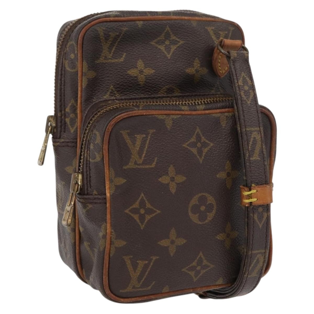 Louis Vuitton Amazone Monogram Canvas Brown Canvas Shoulder Bag Bag (Pre-Owned)