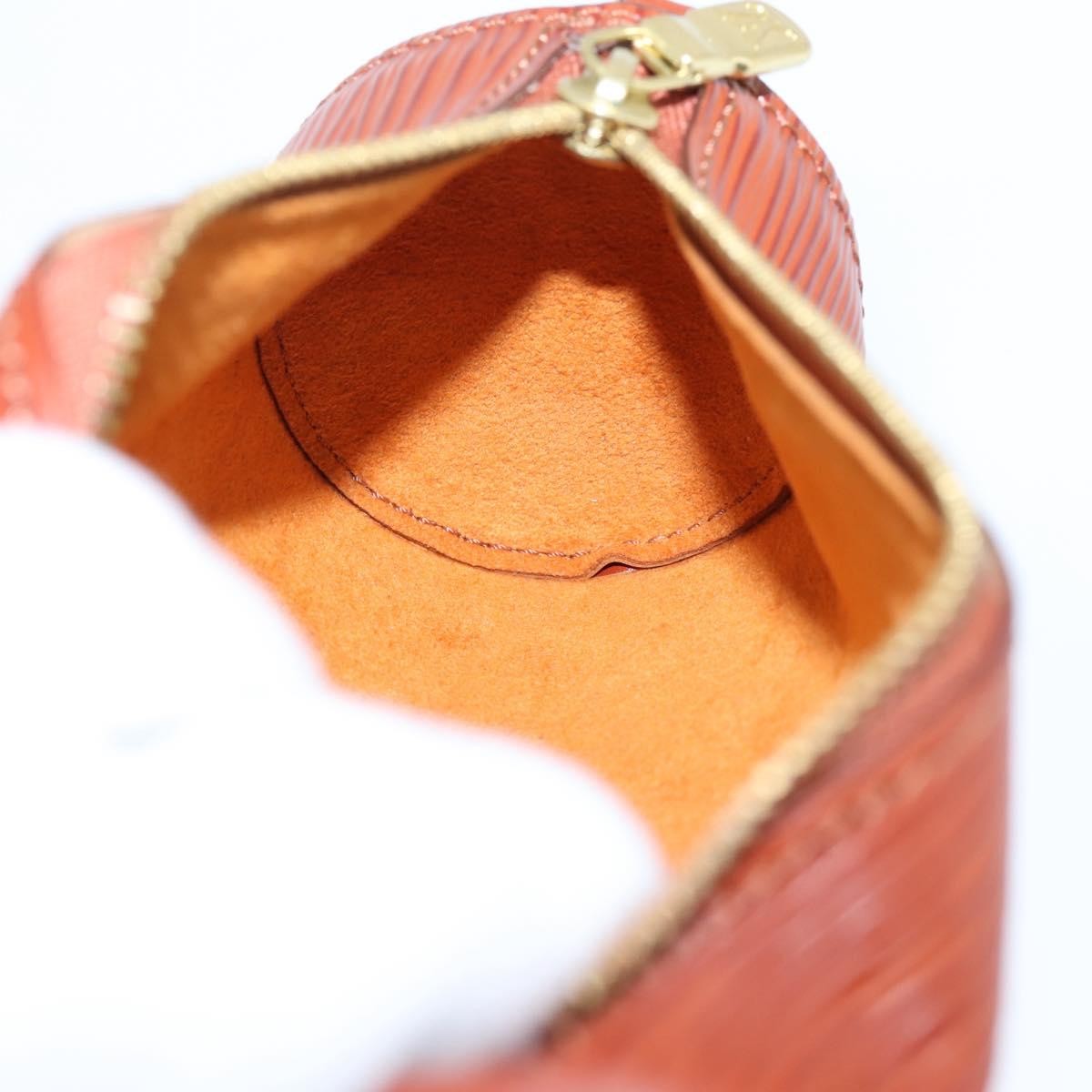 Louis Vuitton Soufflot Pochette Epi Leather Brown Leather Clutche & Pouche Bag (Pre-Owned)