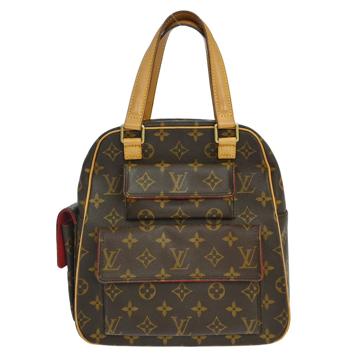 Louis Vuitton Excentri-Cite Monogram Canvas Brown Canvas Handbag (Pre-Owned)