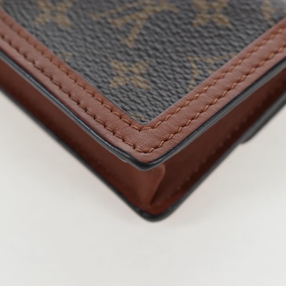 Louis Vuitton Dauphine Reverse Monogram Canvas Brown Canvas Shoulder Bag Bag (Pre-Owned)