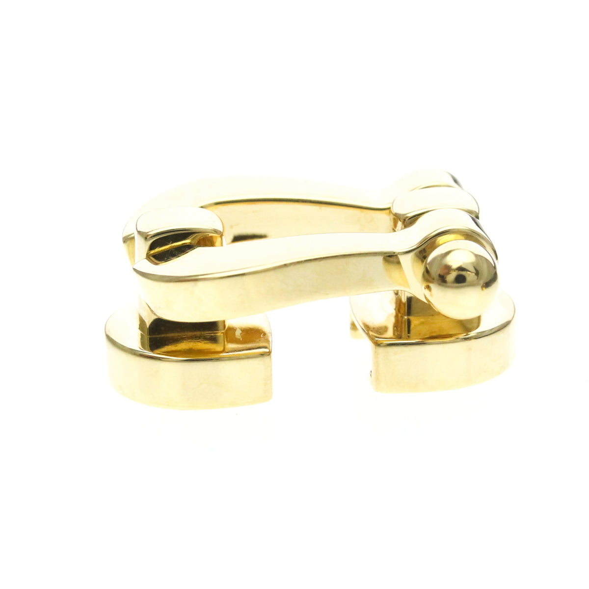 Fred Paris Force 10 Interchangeable Woven Cord And 18K Rose Gold With Diamonds Gold Yellow_Gold Bracelet Jewelry (Pre-Owned)