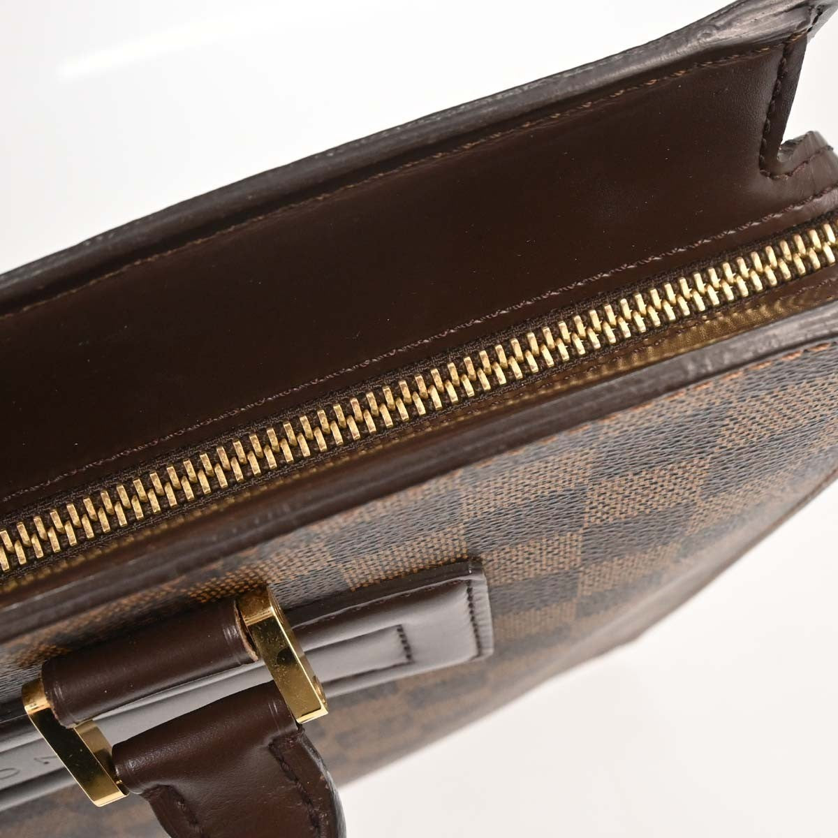 Louis Vuitton Venice Sac Plat Damier Ebene Brown Canvas Tote Bag Bag (Pre-Owned)