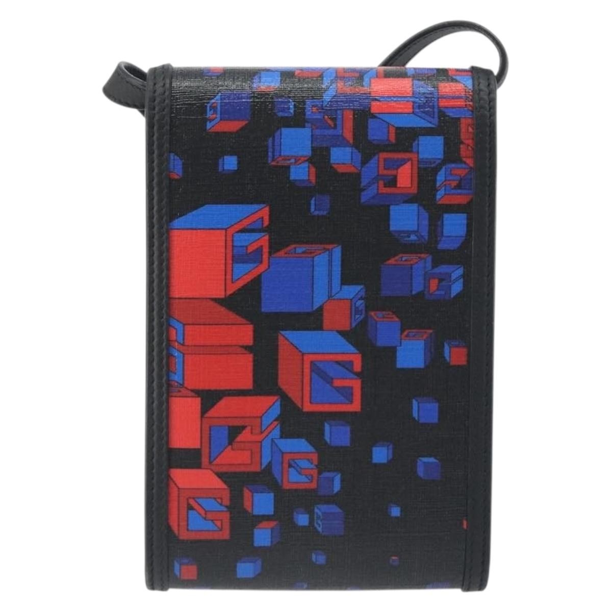 Gucci Flap Printed Coated Canvas Multicolour Pvc Shoulder Bag Bag (Pre-Owned)
