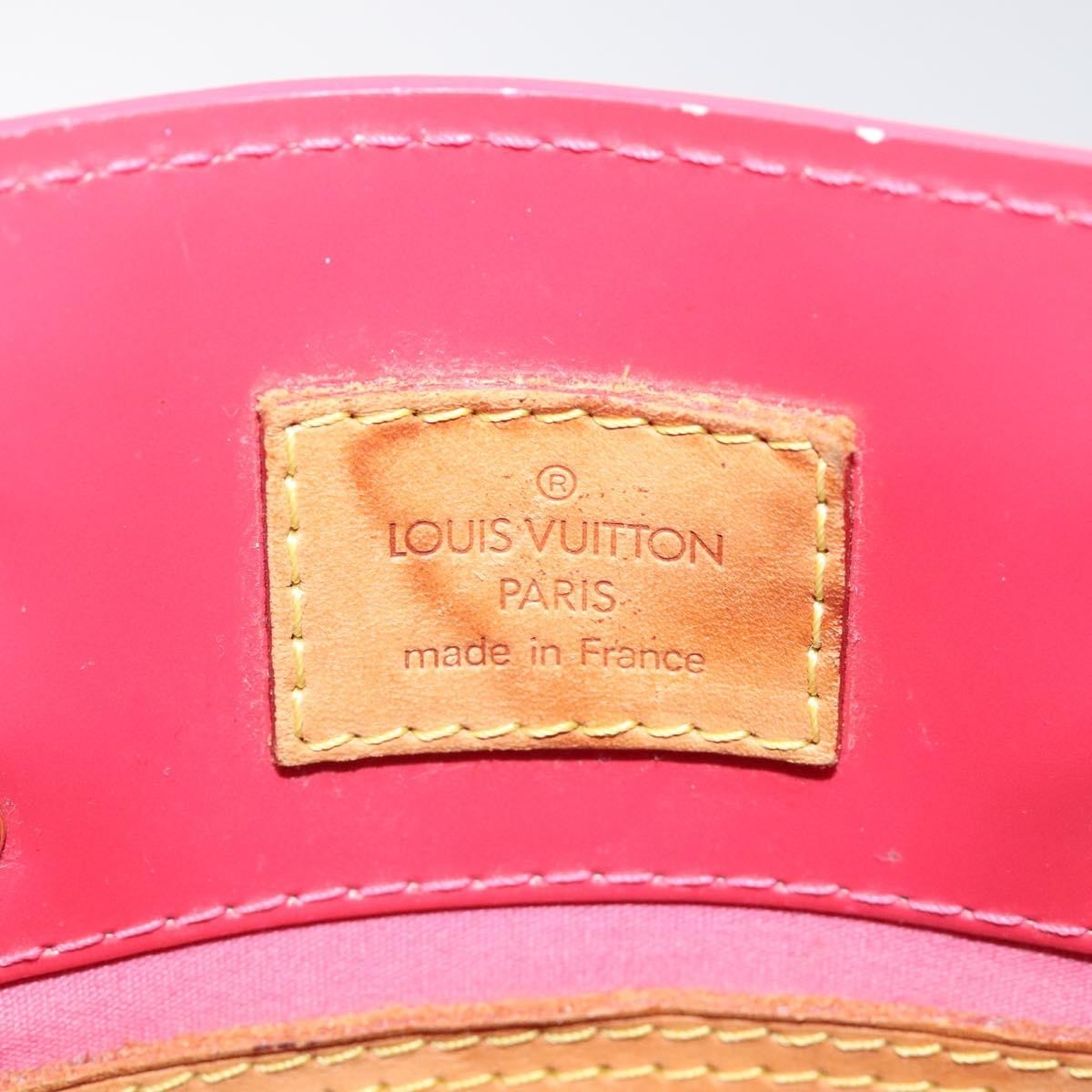 Louis Vuitton Reade Monogram Vernis Pink Patent_Leather Handbag (Pre-Owned)