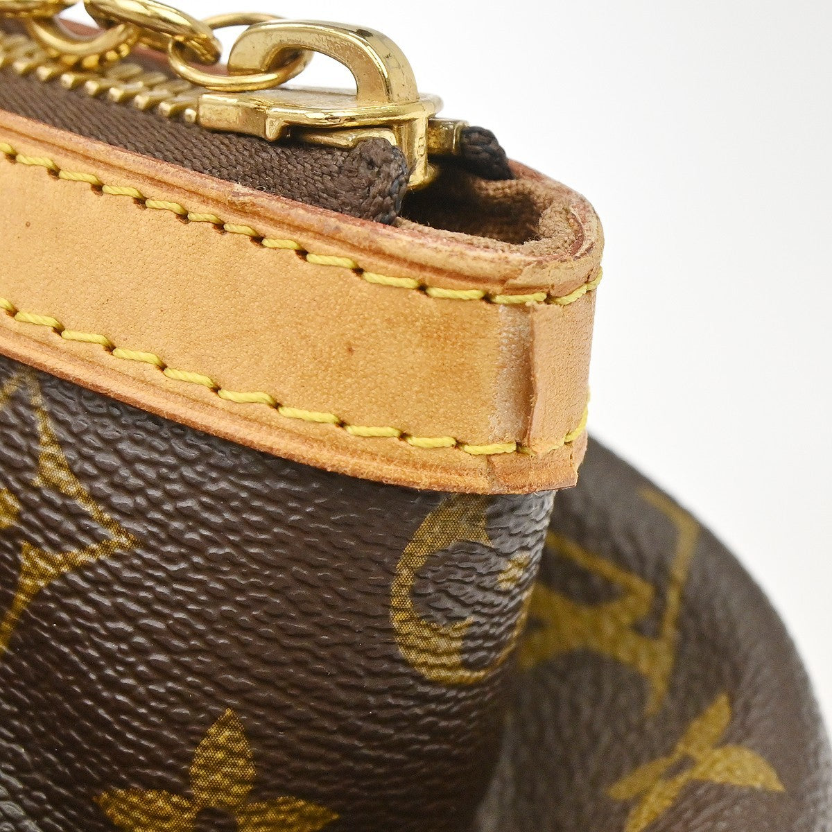 Louis Vuitton Tivoli Monogram Canvas Brown Canvas Handbag (Pre-Owned)