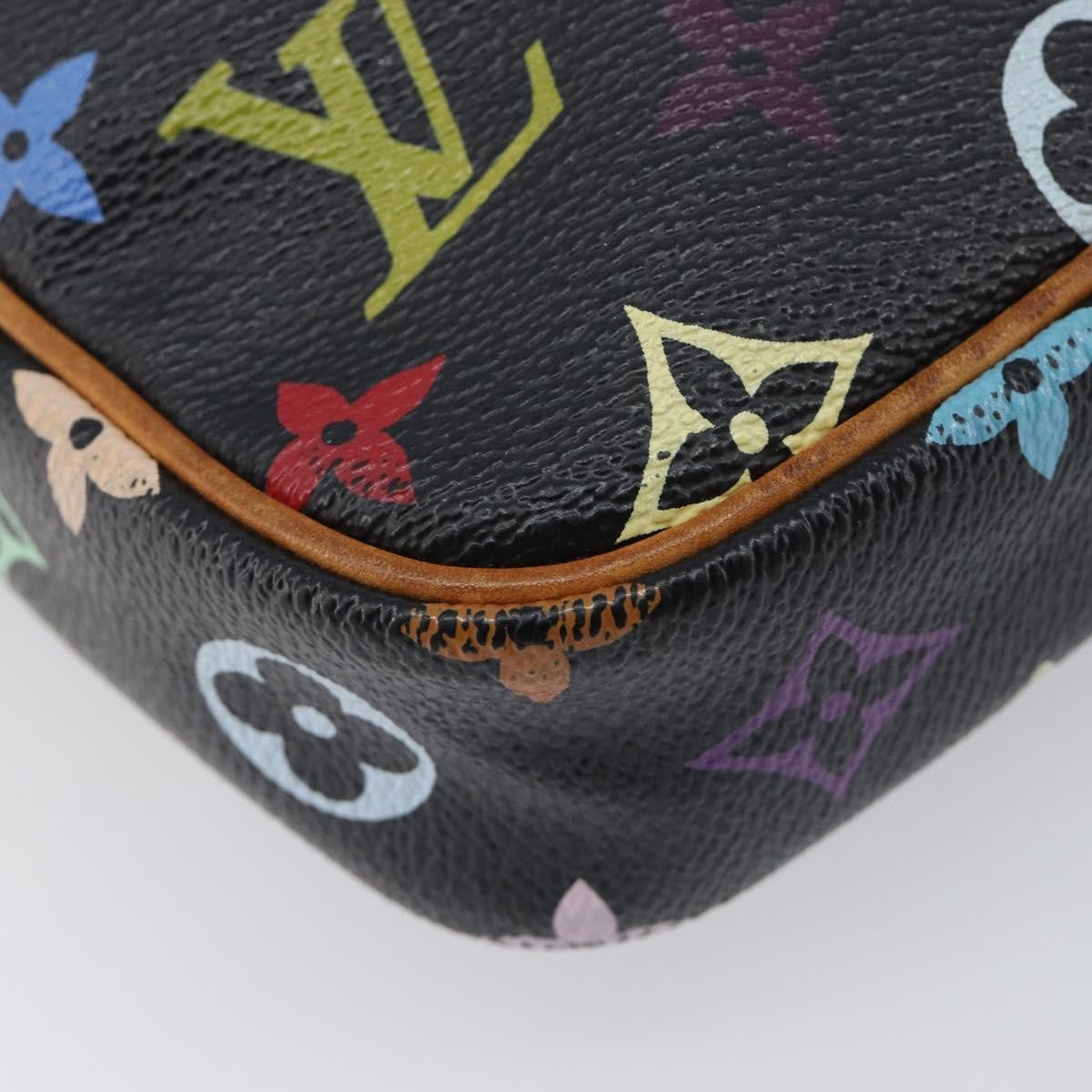 Louis Vuitton Rift Monogram Multicolor Black Canvas Shoulder Bag Bag (Pre-Owned)