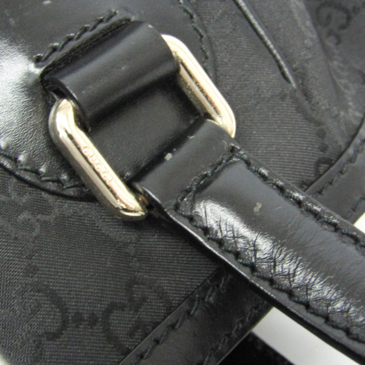 Gucci Full Moon Gg Canvas Black Canvas Tote Bag Bag (Pre-Owned)
