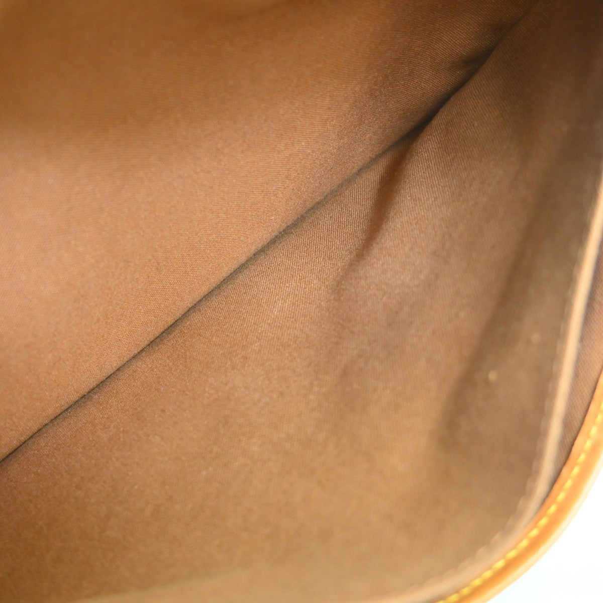 Louis Vuitton Saumur Monogram Canvas Brown Canvas Shoulder Bag Bag (Pre-Owned)