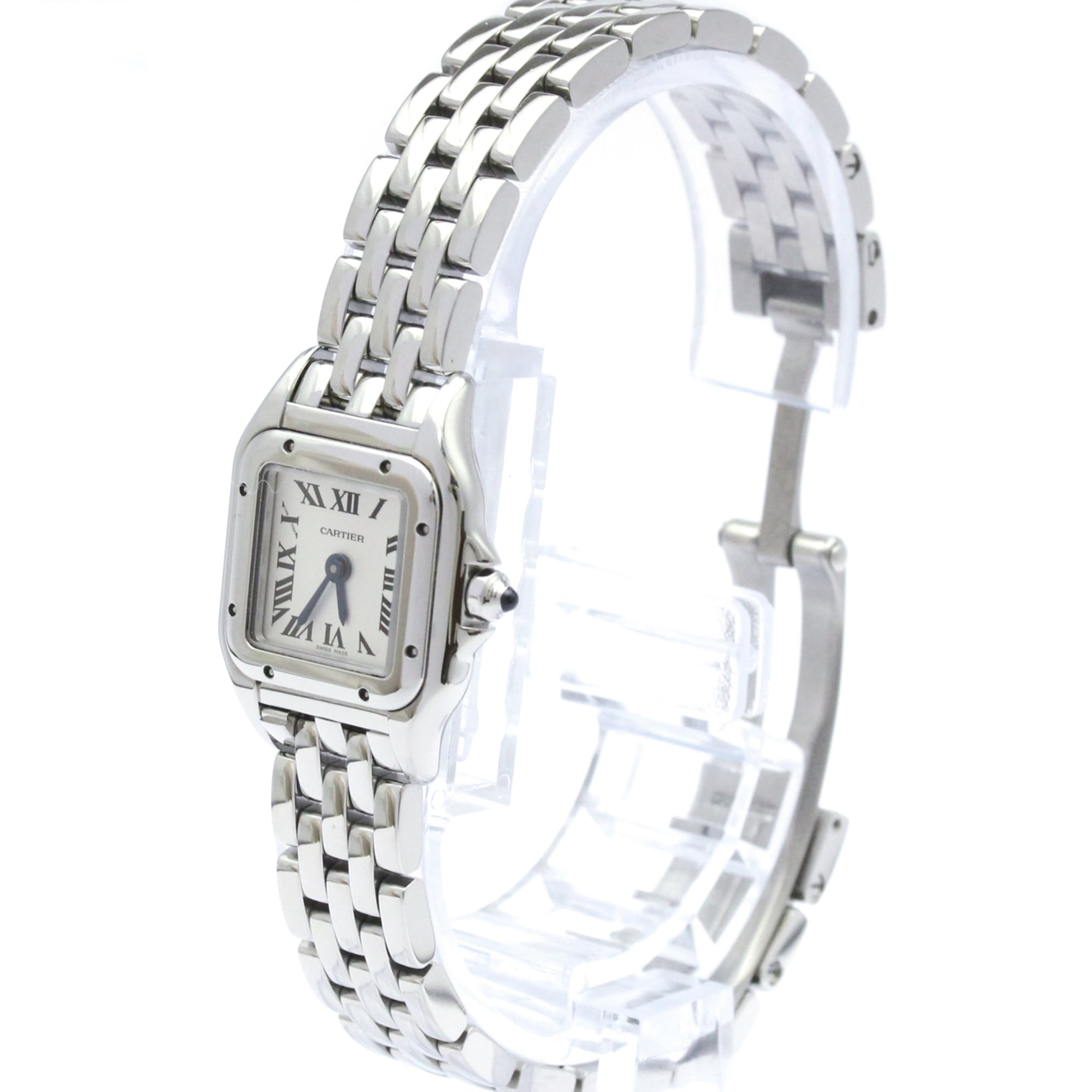 Cartier Panthere De Cartier Quartz Stainless Steel Watch (Pre-Owned)