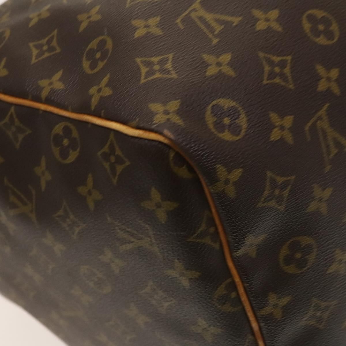 Louis Vuitton Keepall Monogram Canvas Brown Canvas Travel Bag Bag (Pre-Owned)