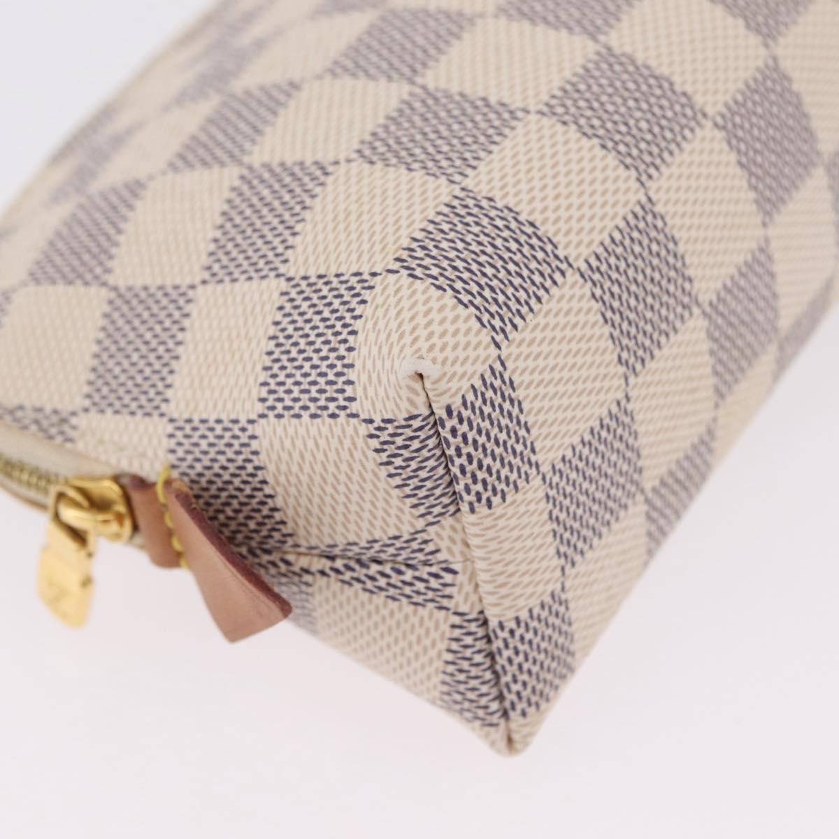 Louis Vuitton Toiletry Pouch Damier Beige Canvas Clutche & Pouche Bag (Pre-Owned)