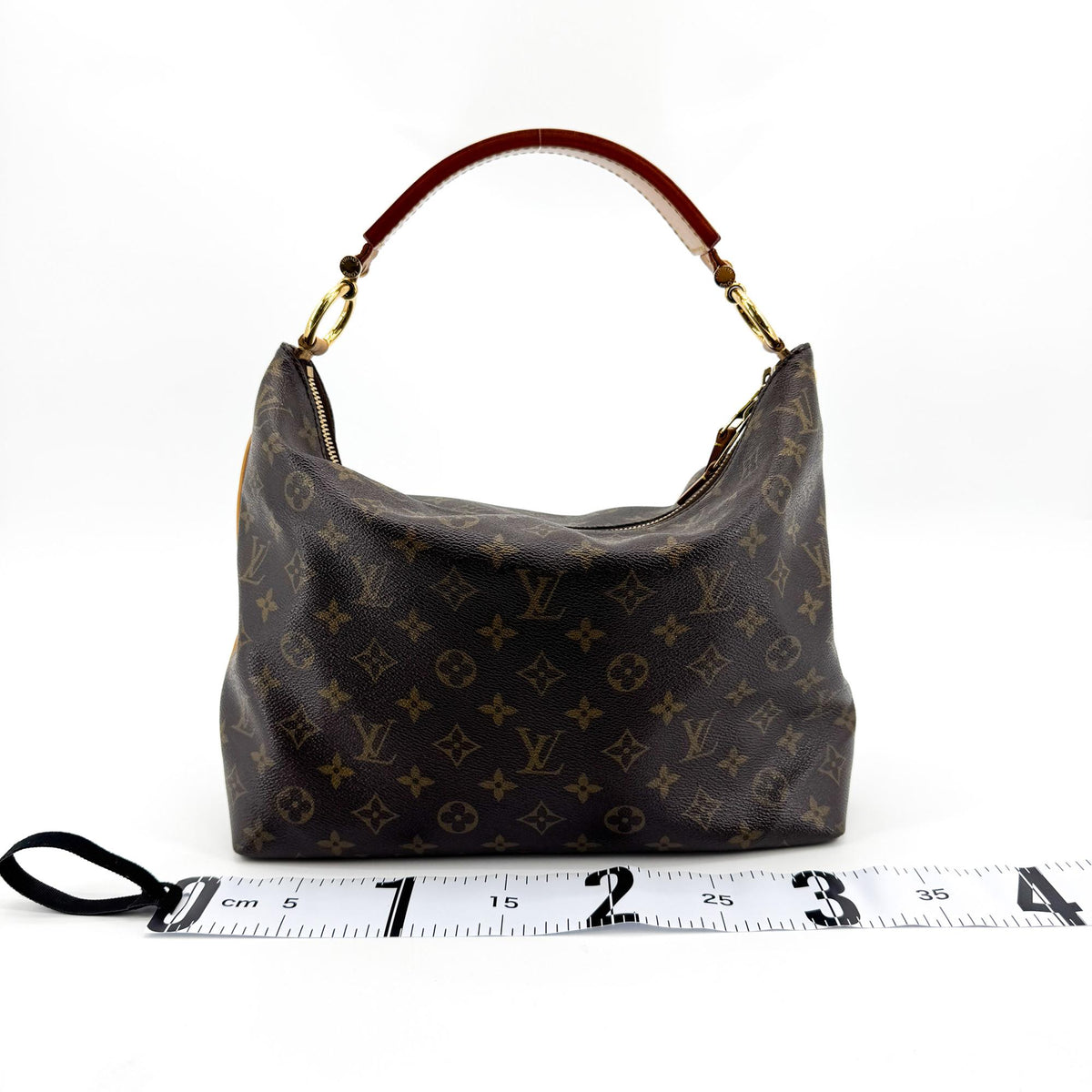 Louis Vuitton Sully Monogram Canvas Brown Canvas Handbag (Pre-Owned)