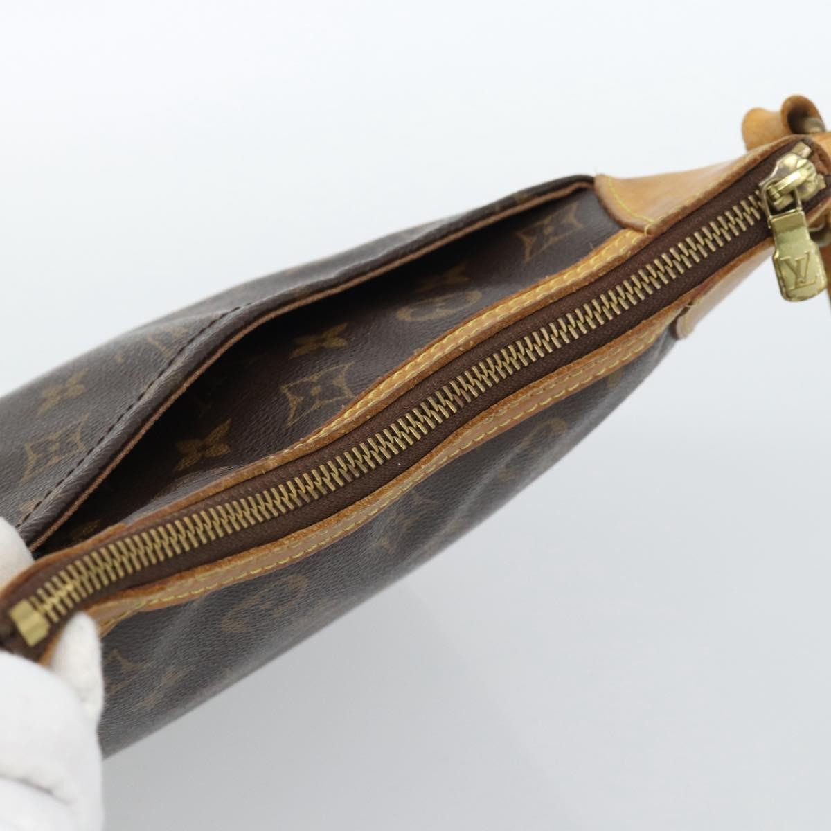 Louis Vuitton Odeon Handbag Monogram Canvas Brown Canvas Handbag (Pre-Owned)