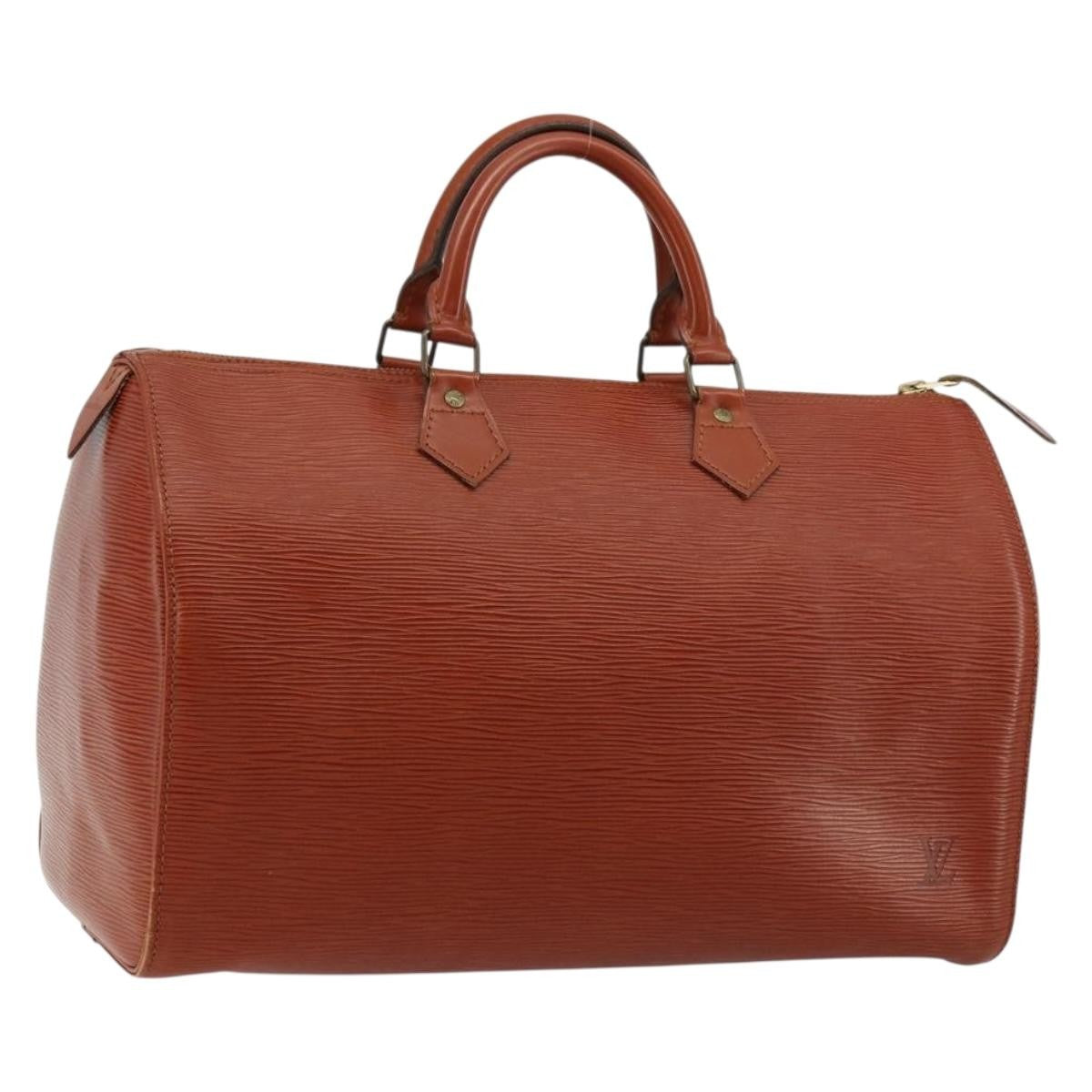 Louis Vuitton Speedy Epi Leather Brown Leather Handbag (Pre-Owned)