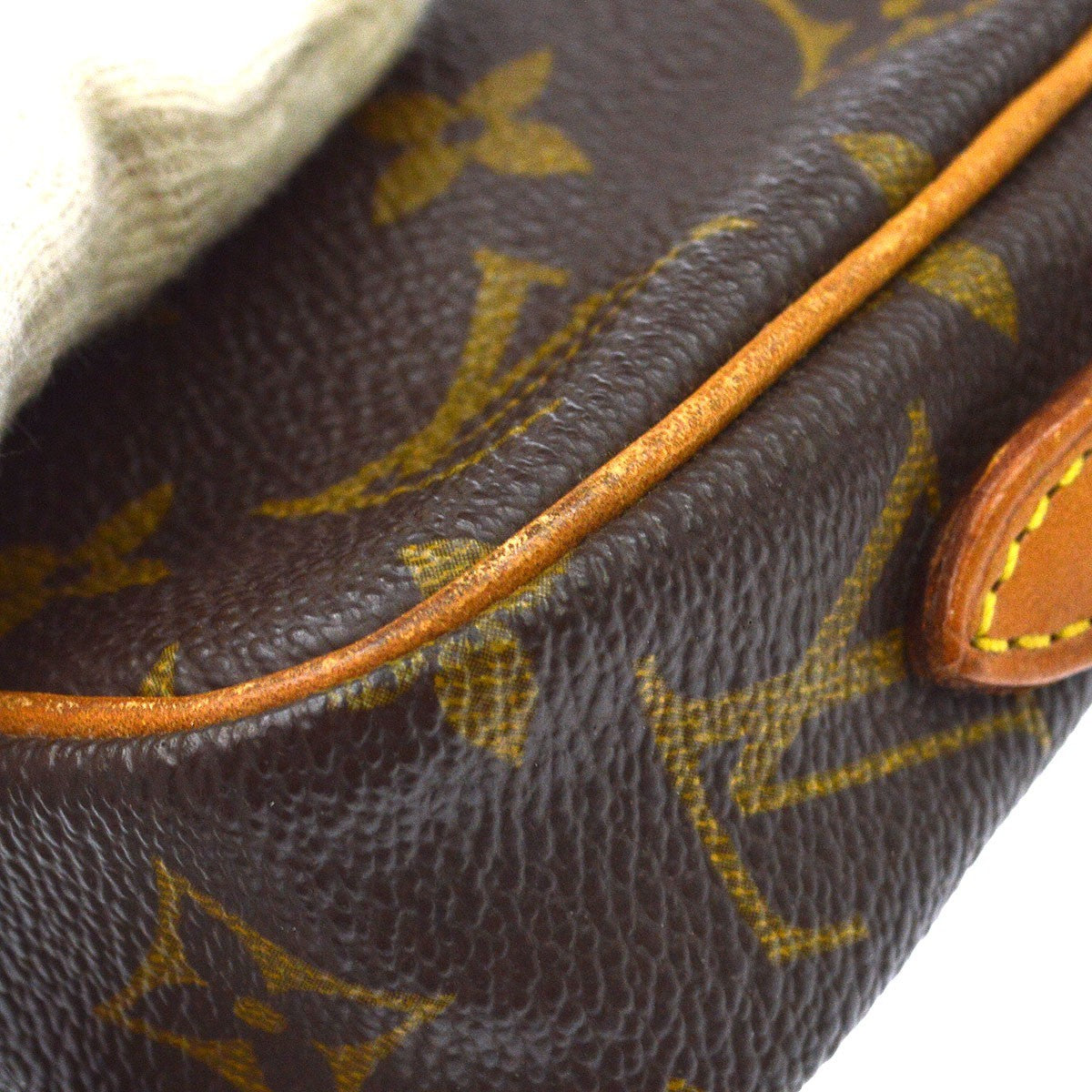Louis Vuitton Danube Monogram Canvas Brown Canvas Handbag (Pre-Owned)