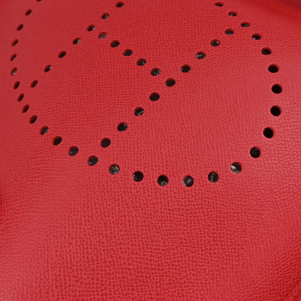 Hermes Evelyne Bag Gen I Epsom Red Leather Handbag (Pre-Owned)