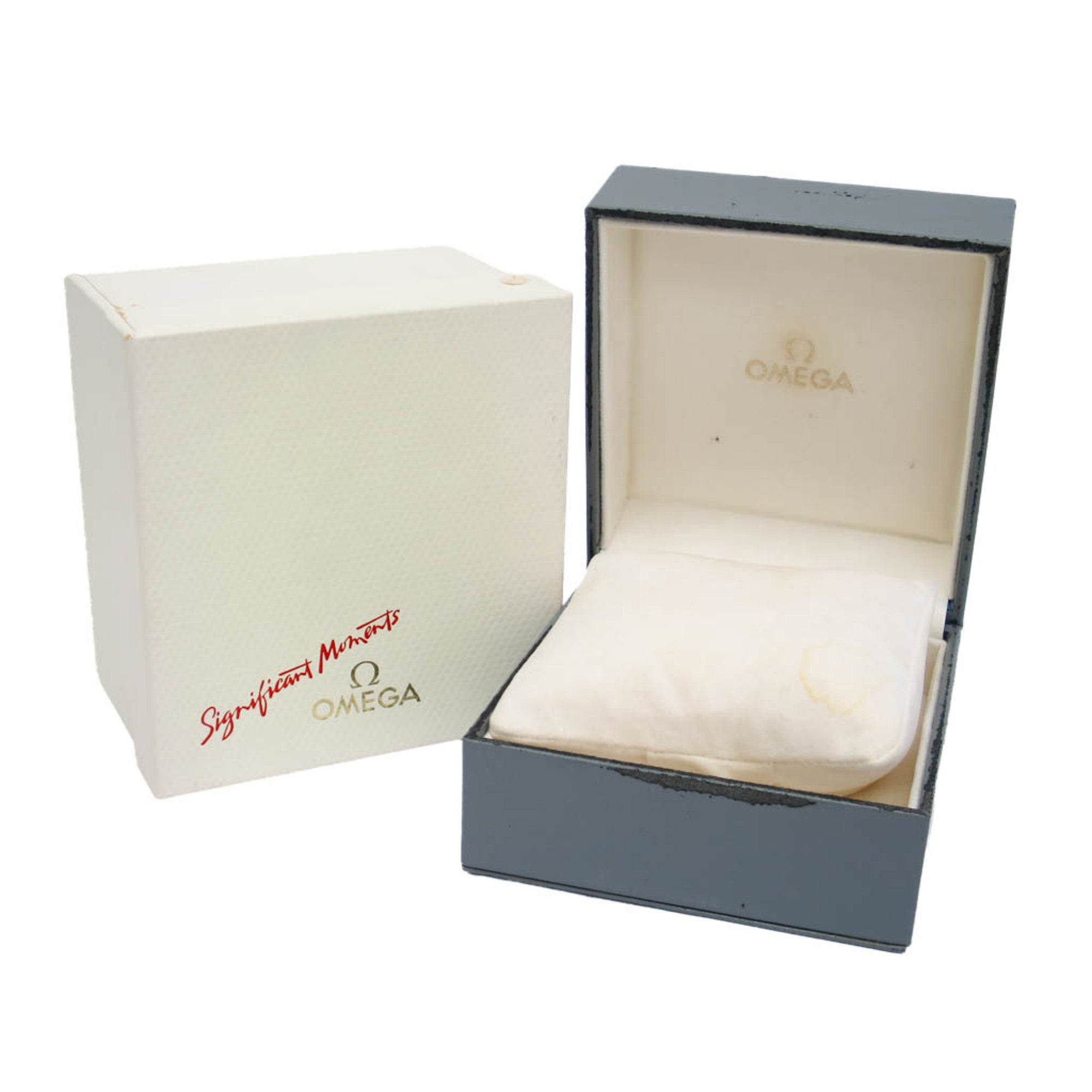 Omega Constellation Day Date Quartz Stainless Steel And Yellow Gold Watch (Pre-Owned)