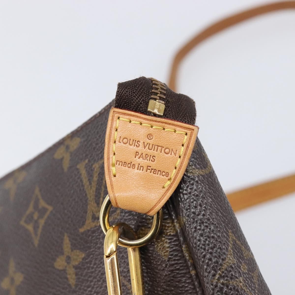 Louis Vuitton Pochette Accessoires Nm Monogram Canvas Brown Canvas Clutche & Pouche Bag (Pre-Owned)