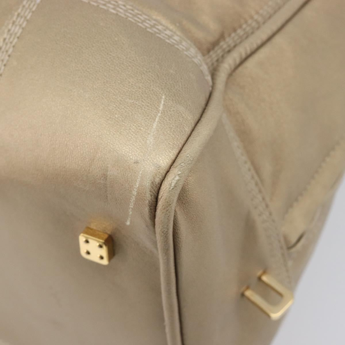 Loewe Amazona Leather Gold Leather Handbag (Pre-Owned)