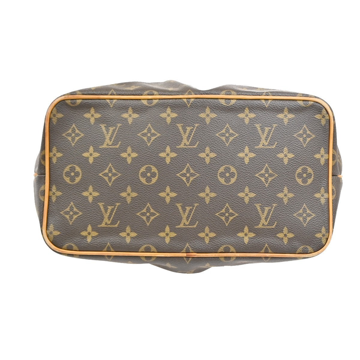 Louis Vuitton Palermo Monogram Canvas Brown Canvas Handbag (Pre-Owned)