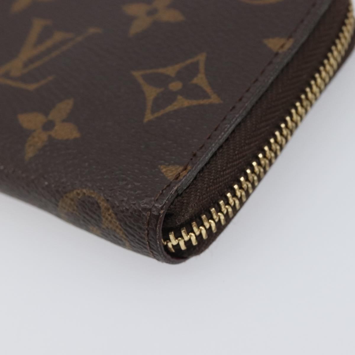 Louis Vuitton Clemence Monogram Canvas Brown Canvas Wallets Accessory (Pre-Owned)