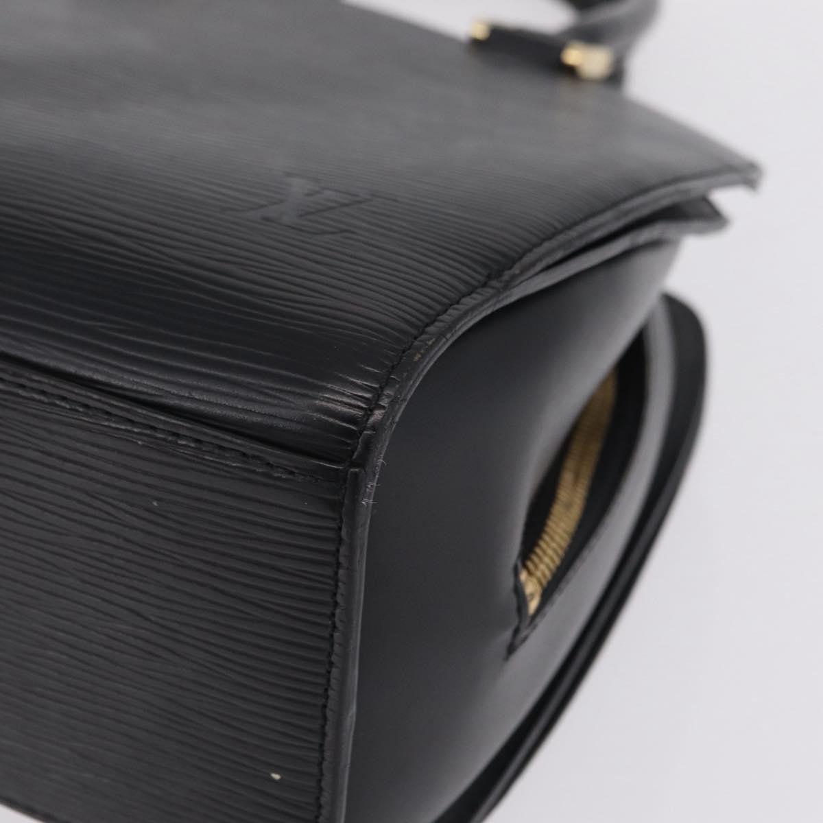 Louis Vuitton Pont Neuf Epi Leather Black Leather Handbag (Pre-Owned)