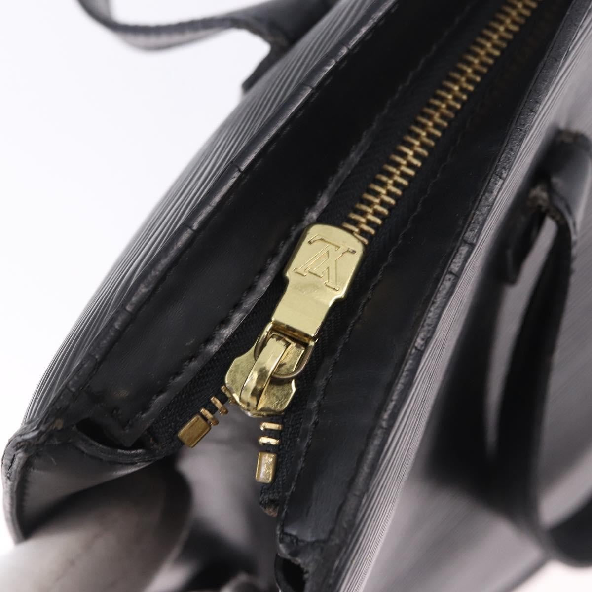 Louis Vuitton Saint Jacques Epi Leather Black Leather Shoulder Bag Bag (Pre-Owned)