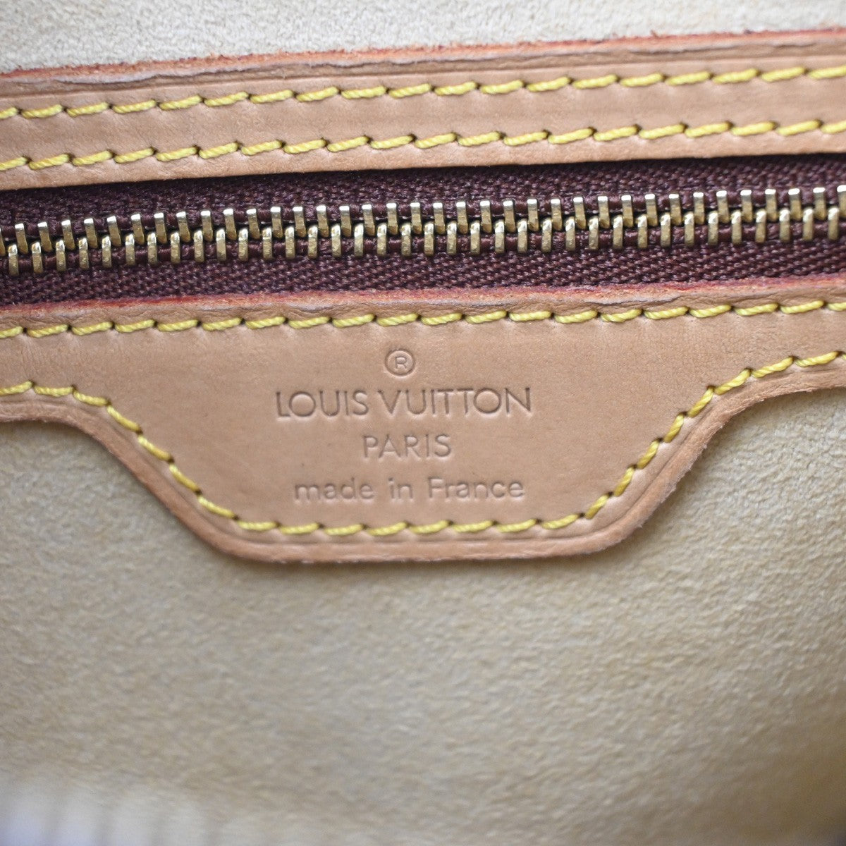 Louis Vuitton Monogram Looping Monogram Canvas Brown Canvas Handbag (Pre-Owned)