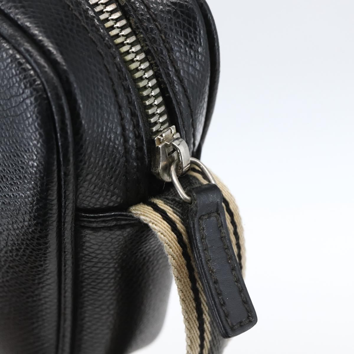 Salvatore Ferragamo Vintage Clutch Leather Black Leather Clutche & Pouche Bag (Pre-Owned)