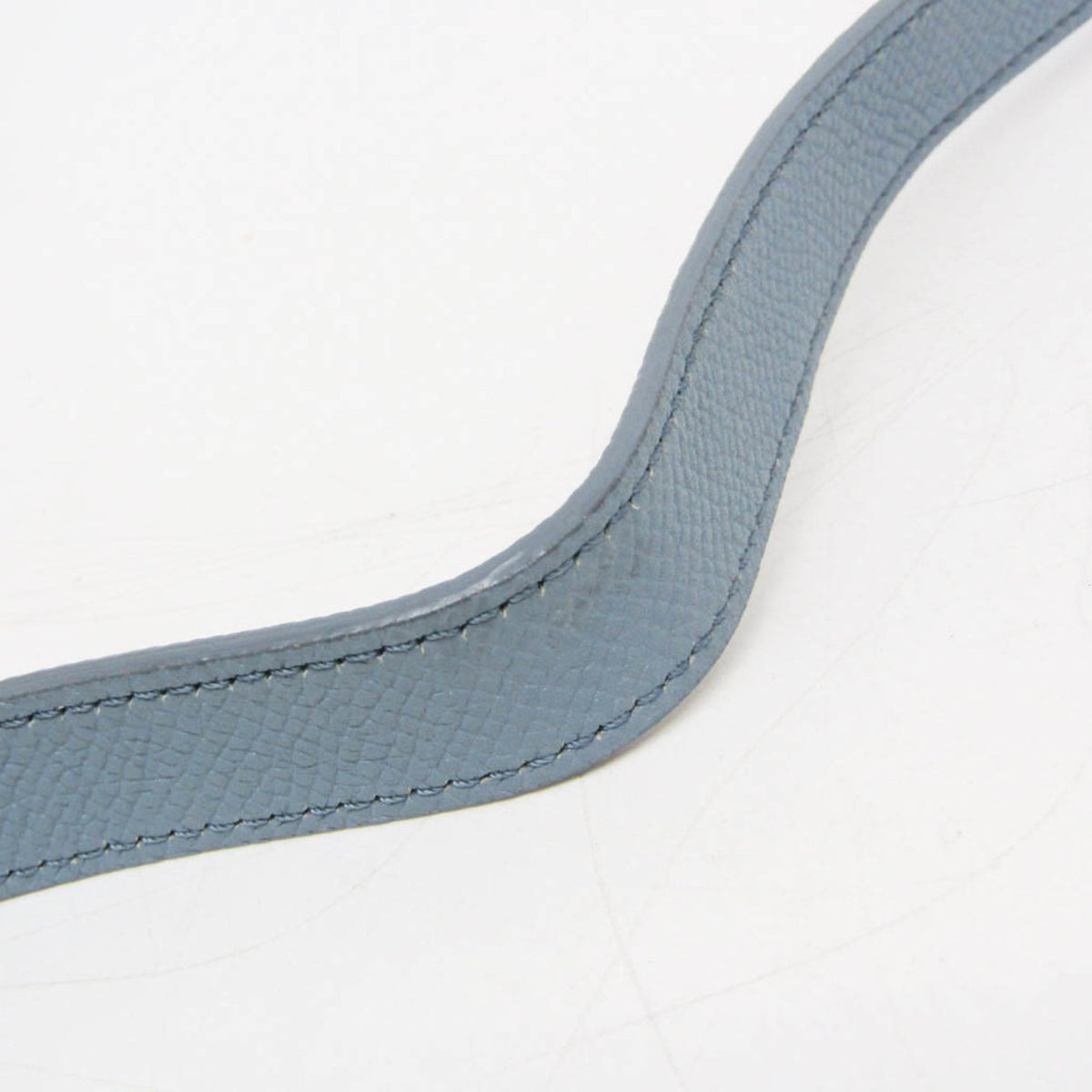 Celine Belt Smooth Calfskin Blue Leather Handbag (Pre-Owned)