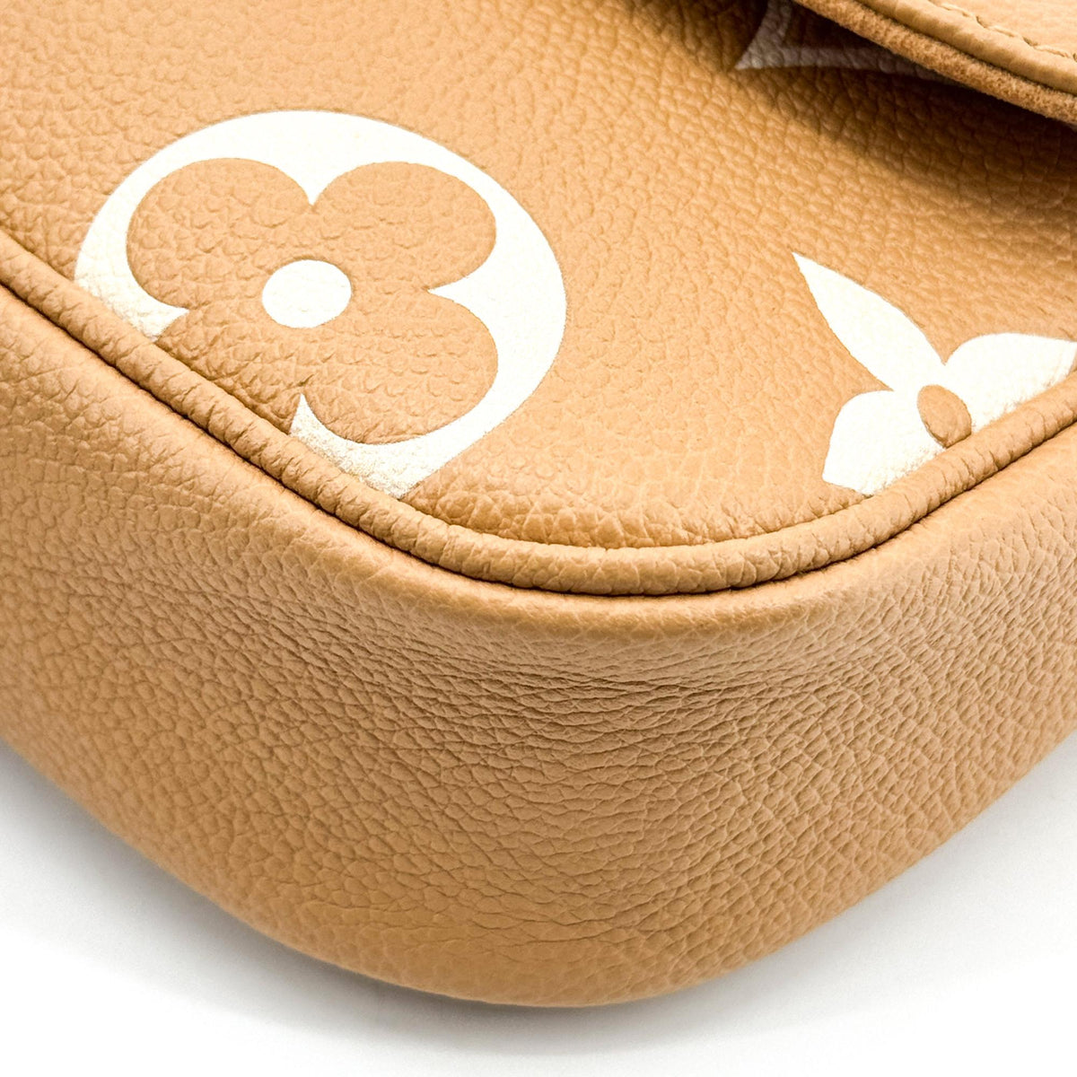 Louis Vuitton Ivy Wallet On Chain Bicolor Monogram Empreinte Giant Brown Leather Crossbody Bag Bag (Pre-Owned)