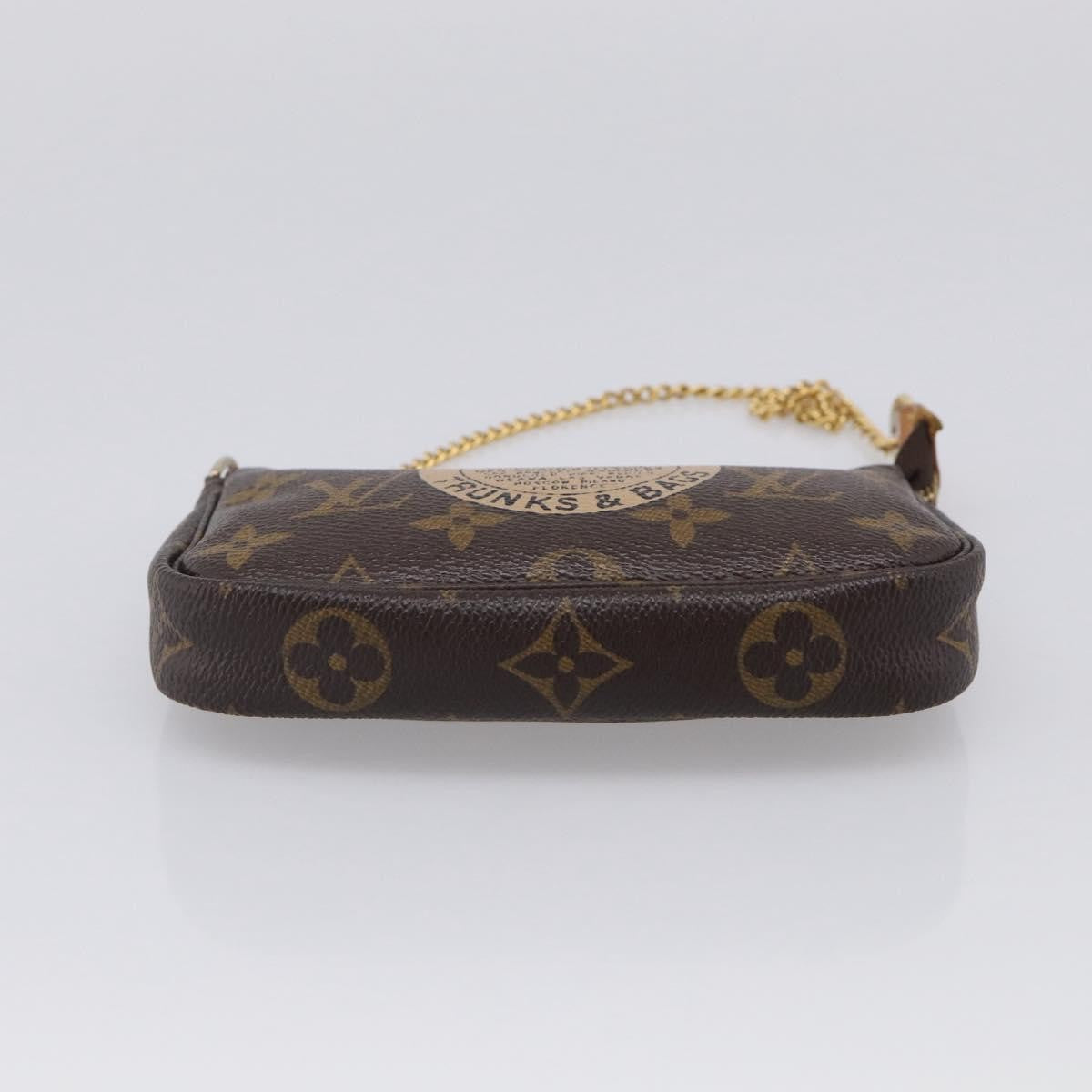 Louis Vuitton Pochette Accessoires Limited Edition Monogram Canvas Brown Canvas Clutche & Pouche Bag (Pre-Owned)
