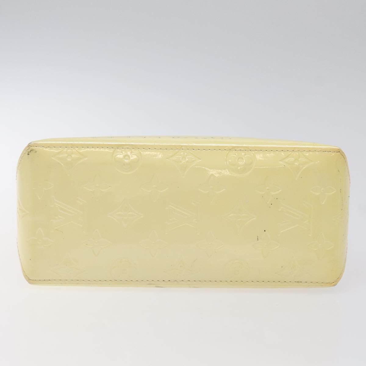 Louis Vuitton Reade Monogram Vernis Beige Patent_Leather Bag (Pre-Owned)