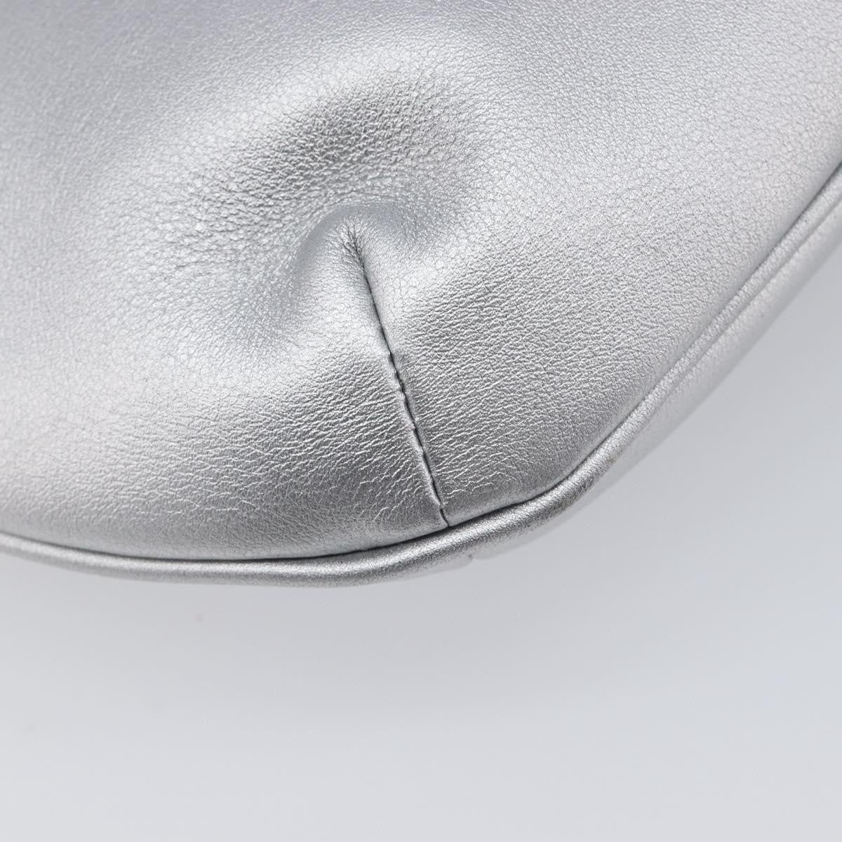 Balenciaga Mary Kate Sling Leather Silver Leather Handbag (Pre-Owned)