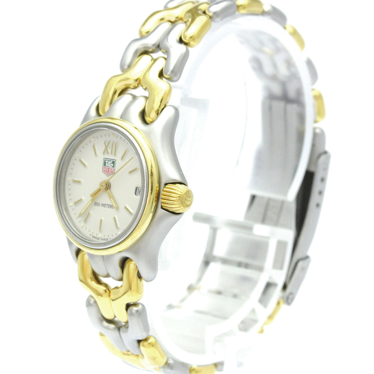 Tag Heuer Sel Professional 200M Quartz Stainless Steel And Gold Plated Watch (Pre-Owned)