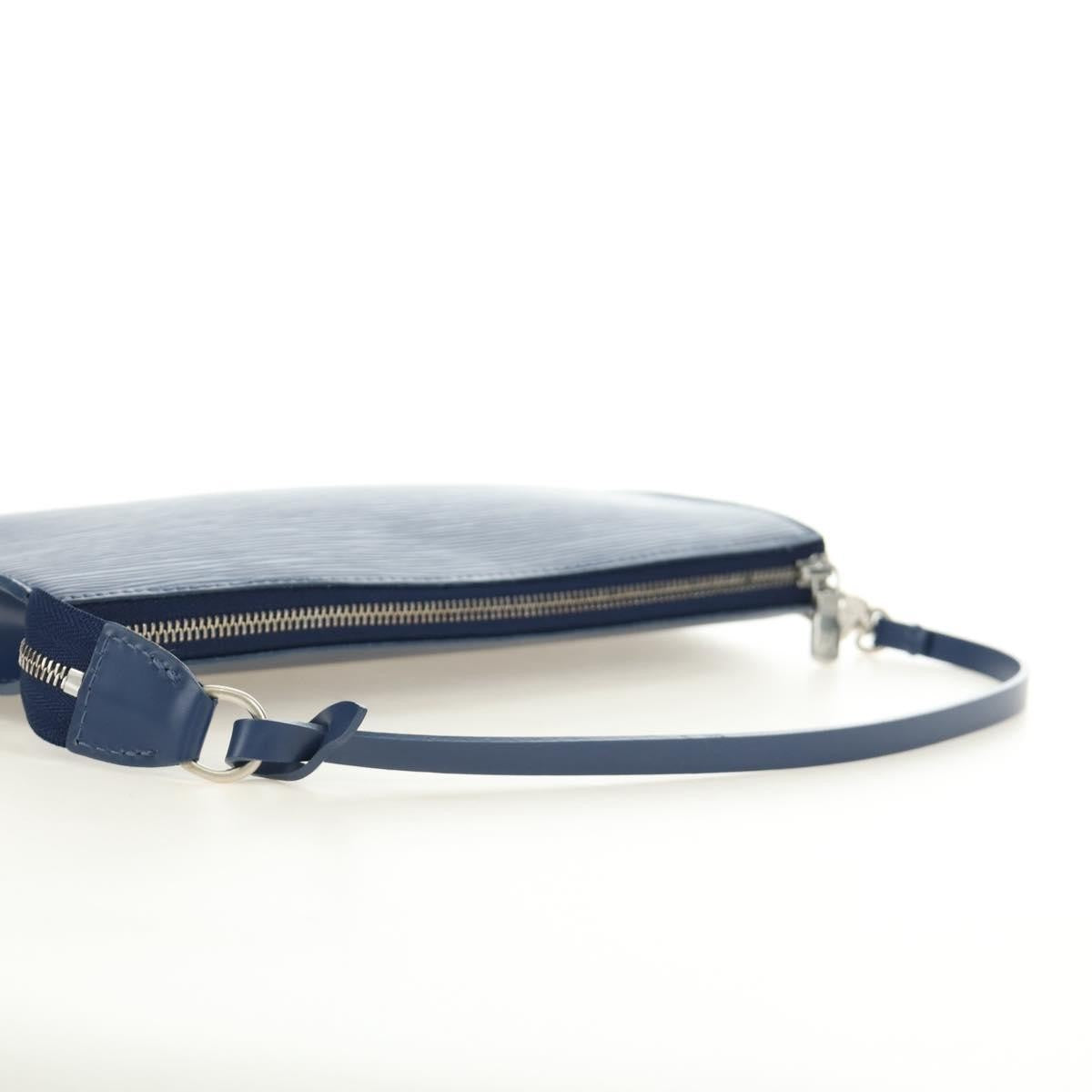Louis Vuitton Pochette Accessoires Nm Epi Leather Blue Leather Clutche & Pouche Bag (Pre-Owned)
