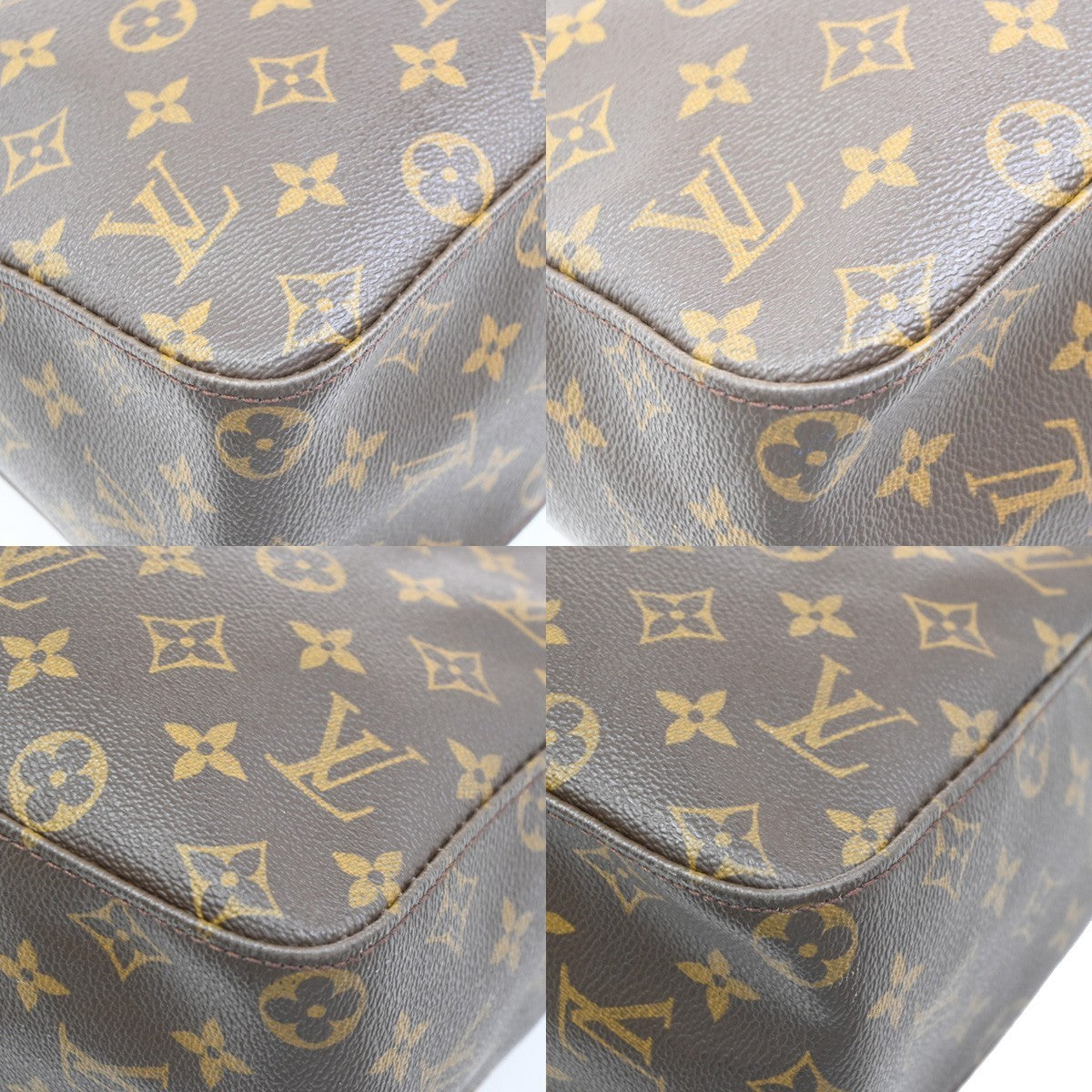 Louis Vuitton Monogram Looping Monogram Canvas Brown Canvas Shoulder Bag Bag (Pre-Owned)