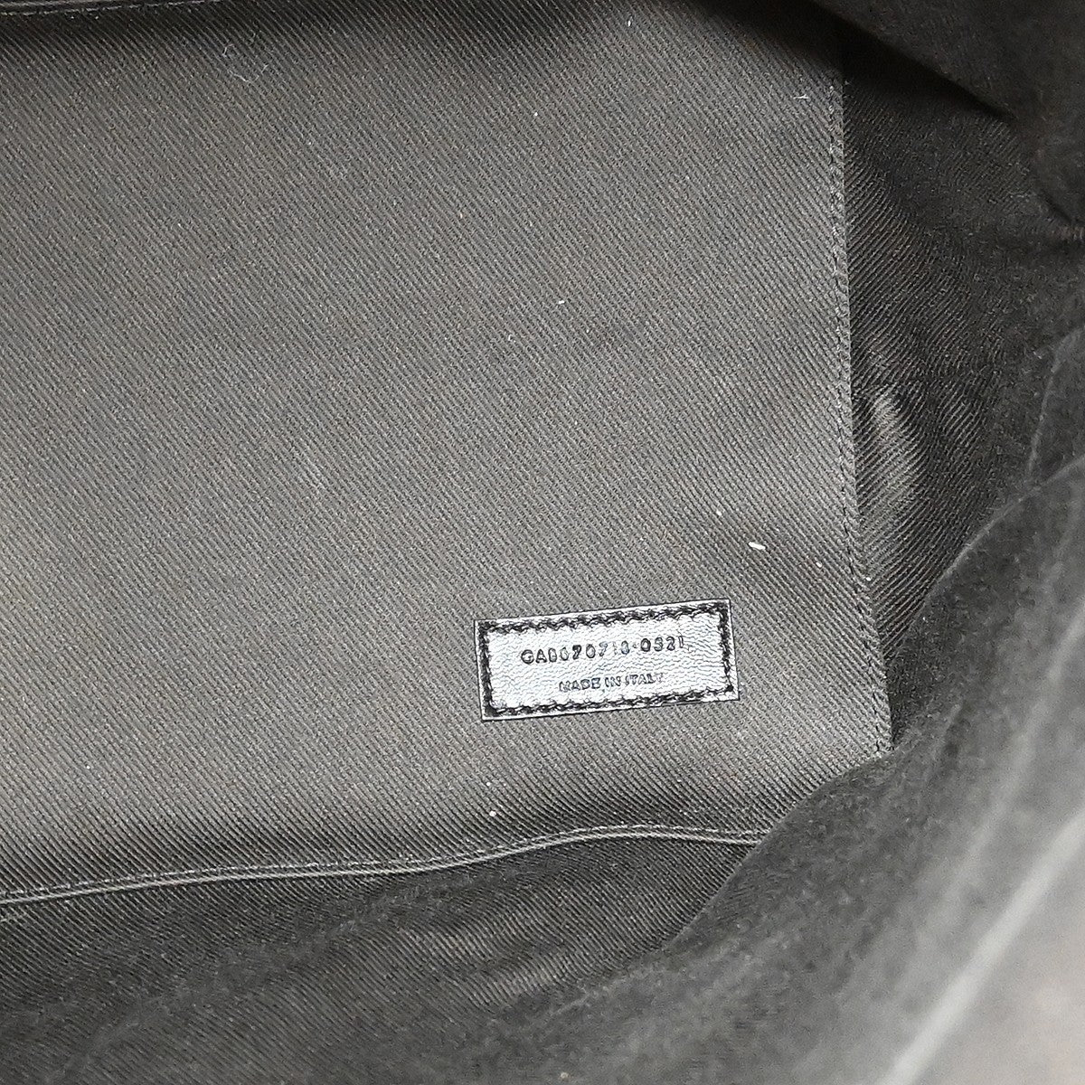 Saint Laurent Vintage Classic Monogram Drawstring Bucket Canvas Brown Canvas Shoulder Bag Bag (Pre-Owned)