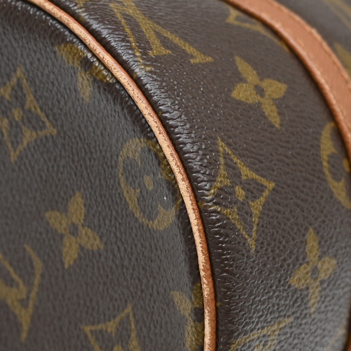 Louis Vuitton Papillon Monogram Canvas Brown Canvas Handbag (Pre-Owned)